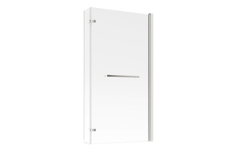 L Shape Bath Screen - Chrome - KPSB3773