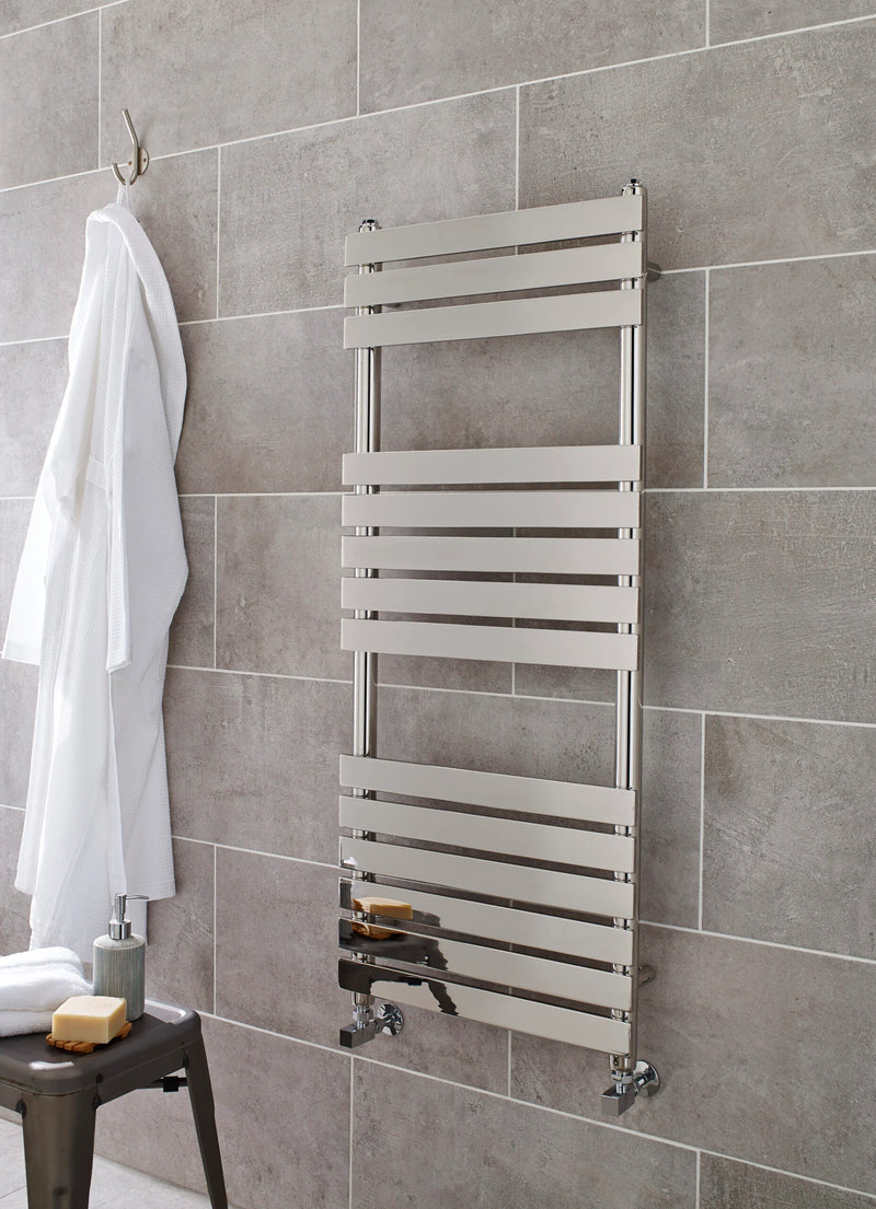 Kartell Memphis 500x1200mm Heated Towel Rail Chrome - MEM500-1200
