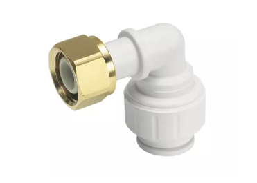 John Guest Speedfit PEMBTC1514 15mm x 1/2" Bent Tap Connector