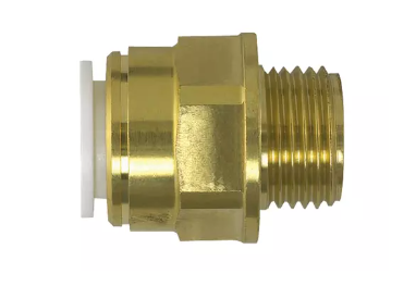 John Guest Speedfit 15MC(1/2) 15mm x 1/2"mm Brass Male Coupling