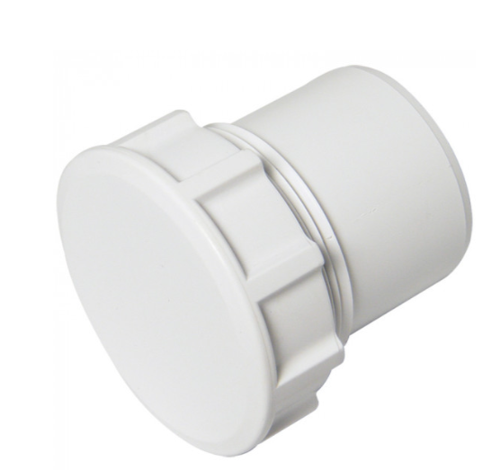 FloPlast WS30W ABS Solvent Waste 32mm Access Plug - White
