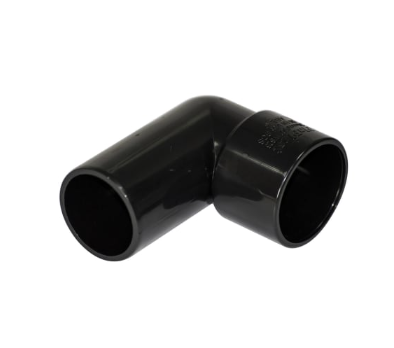 FloPlast WS26B ABS Solvent Waste 32mm 90° Street Elbow - Black