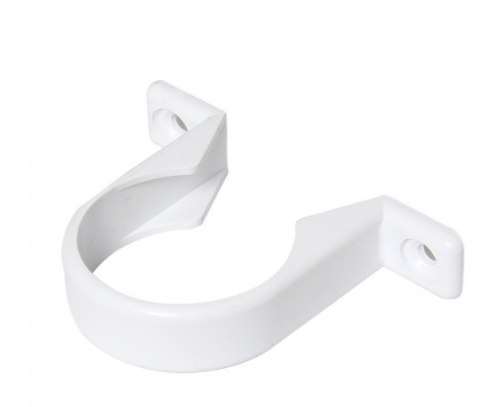 FloPlast WS35W ABS Solvent Waste 40mm Pipe Clip - White