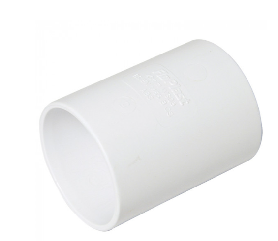 FloPlast WS08W ABS Solvent Waste 40mm Coupling - White