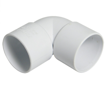 FloPlast WS11W ABS Solvent Waste 40mm 90° Elbow - White