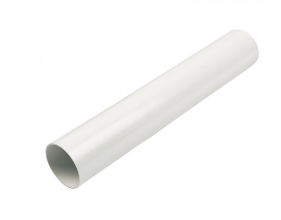 FloPlast WS02W ABS Solvent Waste 40mm x 3m Pipe - White