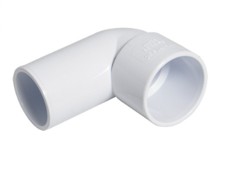FloPlast WS27W ABS Solvent Waste 40mm 90°  Street Elbow - White