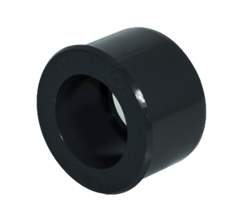 FloPlast WS39B ABS Solvent Waste 50mm x 32mm Reducer - Black