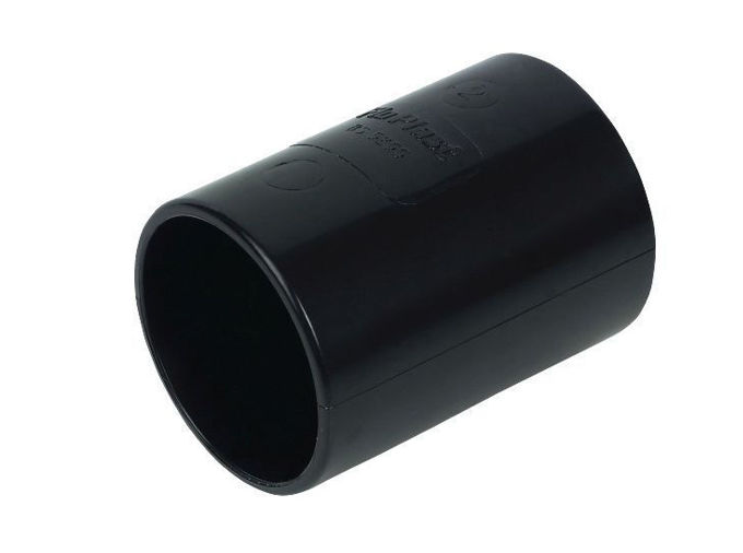 FloPlast WS09B ABS Solvent Waste 50mm Coupling - Black
