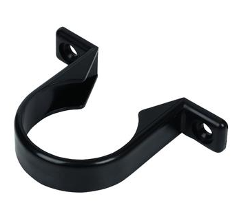 FloPlast WS36B ABS Solvent Waste 50mm Pip Clip - Black
