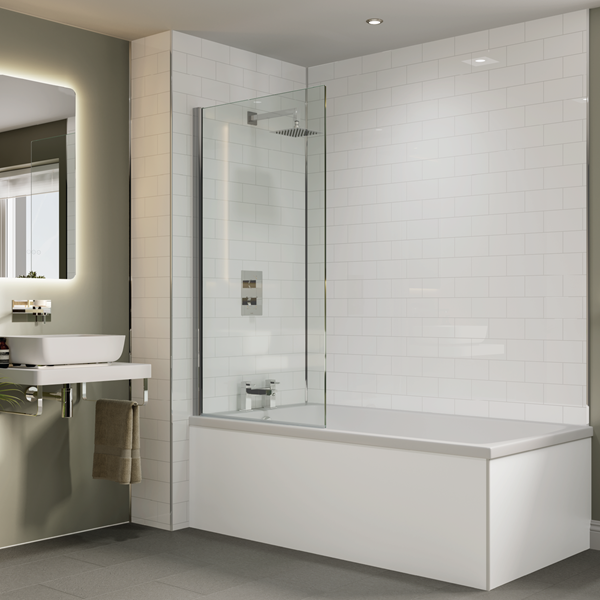 Grant Westfield Multipanel Metro Tile Wall Panel - Alpine White MT1100M