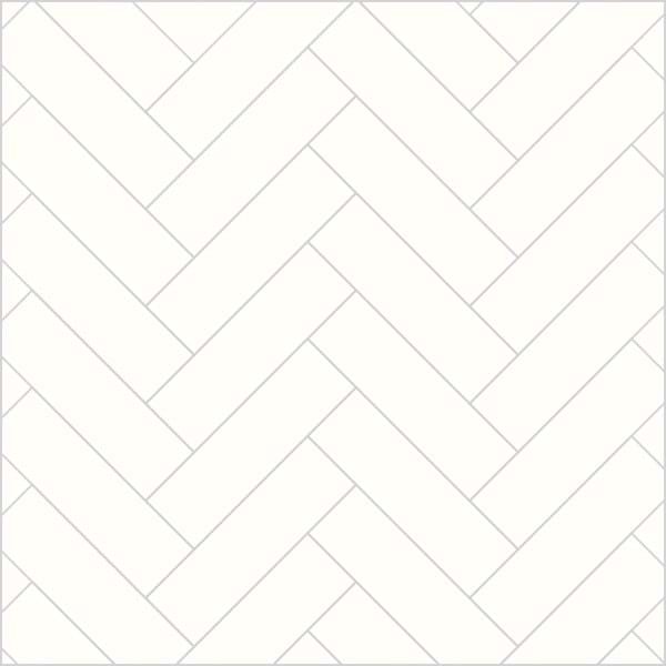 Grant Westfield Multipanel Herringbone Tile Wall Panel - Alpine White MT1100H