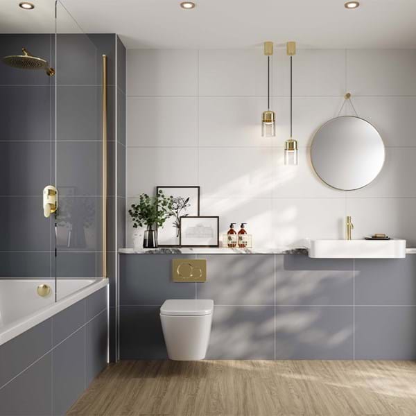 Grant Westfield Multipanel Large Tile Wall Panel - Monument Grey MT780