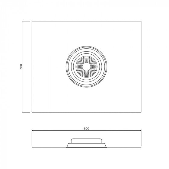 FloPlast SP320 110mm Ring Seal Soil Weathering Slate