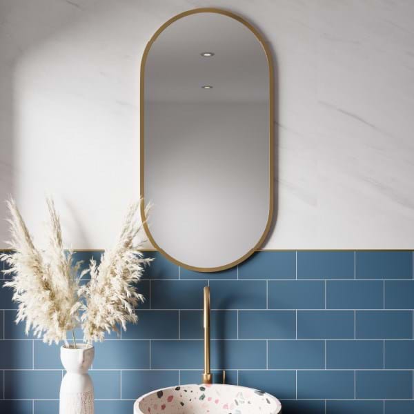 Grant Westfield Multipanel Metro Tile Wall Panel - Misty Blue MT502M