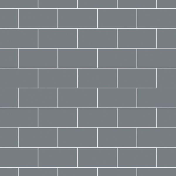 Grant Westfield Multipanel Metro Tile Wall Panel - Monument Grey MT780M