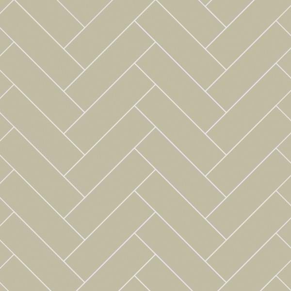 Grant Westfield Multipanel Herringbone Tile Wall Panel - Sage Green MT638H