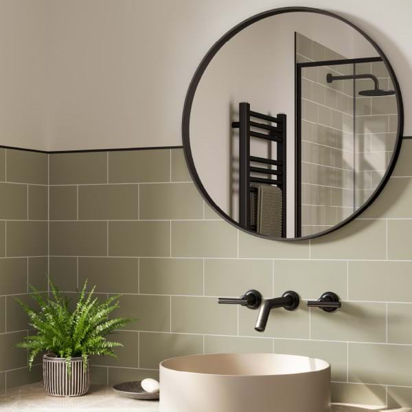 Grant Westfield Multipanel Metro Tile Wall Panel - Sage Green MT638M