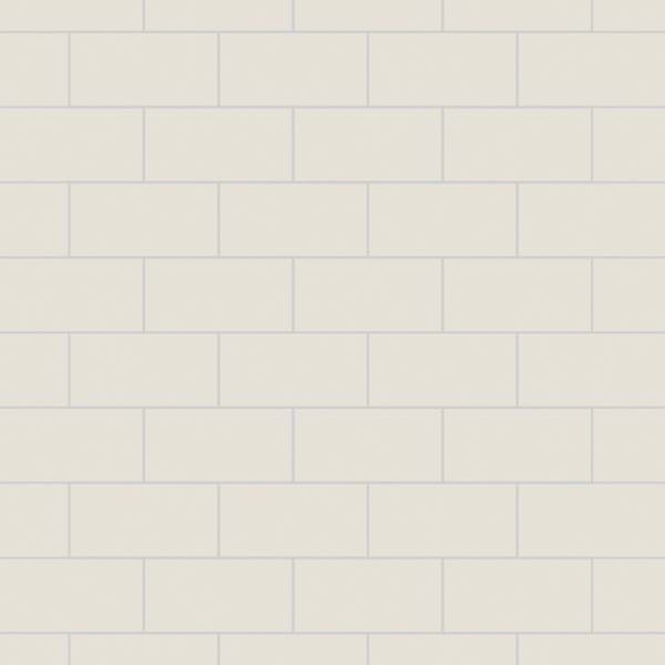 Grant Westfield Multipanel Metro Tile Wall Panel - White Grey MT775M