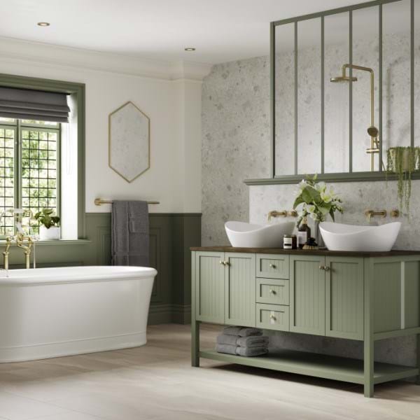 Grant Westfield Multipanel Pure Wall Panel - White Terrazzo MP020