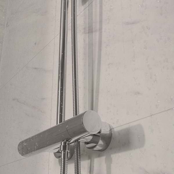 Grant Westfield Multipanel Large Tile Wall Panel - White Grey MT775