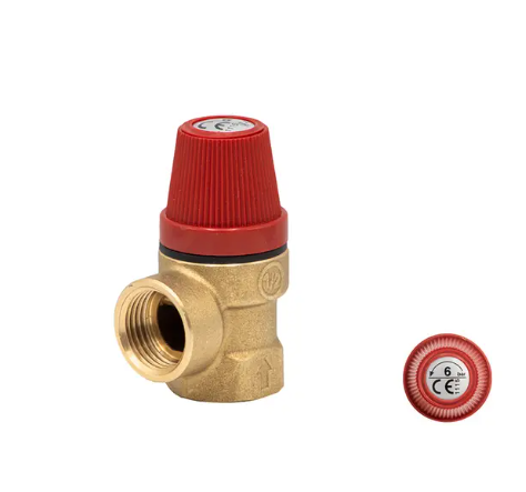Caleffi 311 Series 6 Bar Pressure Relief Valve - 311460 KBS013