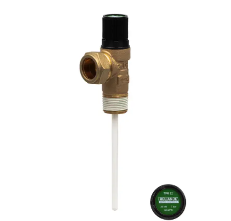 Ariston 7 Bar Pressure & Temperature Relief Valve - 406953 KBS002