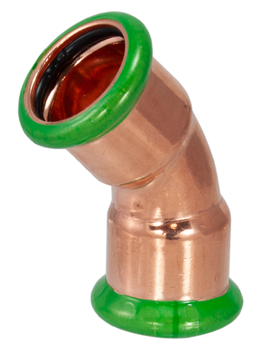 Pegasus M-Profile WRAS Press Fitting 54mm Obtuse Elbow - 436924