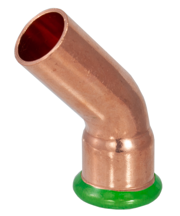 Pegasus M-Profile WRAS Press Fitting 54mm Obtuse Street Elbow - 436969