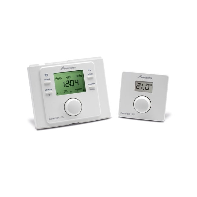 Worcester Comfort 1 RF Programmer u0026 Thermostat - 7733600001 | Kent Plumbing  Supplies