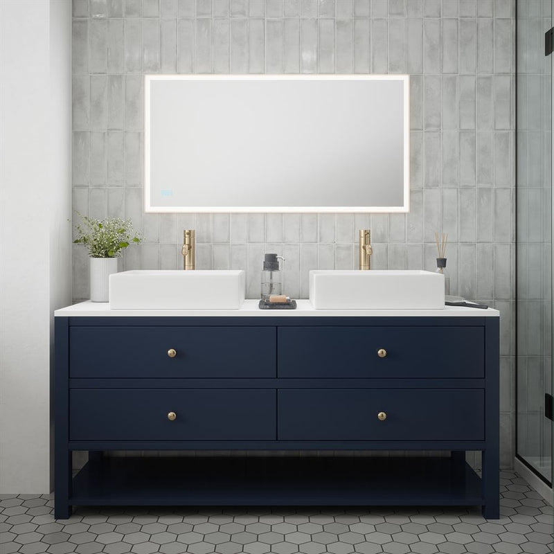 Sycamore Saturn 3 1150x600mm Tuneable LED Mirror With Demister - SY9032