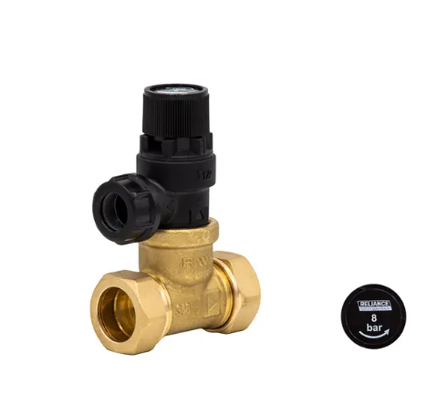 Heatrae Sadia 8 Bar Pressure Relief Valve - 95605893 KBS016