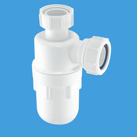 McAlpine A10A Seal Bottle Trap Adjustable Inlet 1.1/4"x 3" - Kent Plumbing Supplies
