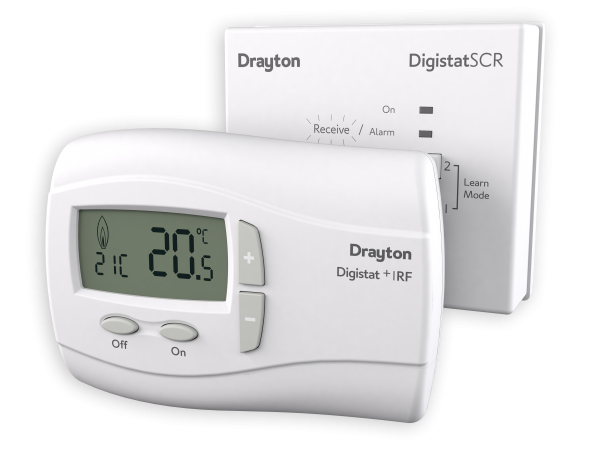 Drayton RF710 Digistat+RF Wireless Room Thermostat - Kent Plumbing Supplies