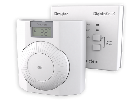 Drayton RF601 Digistat+RF Wireless Room Thermostat - Kent Plumbing Supplies