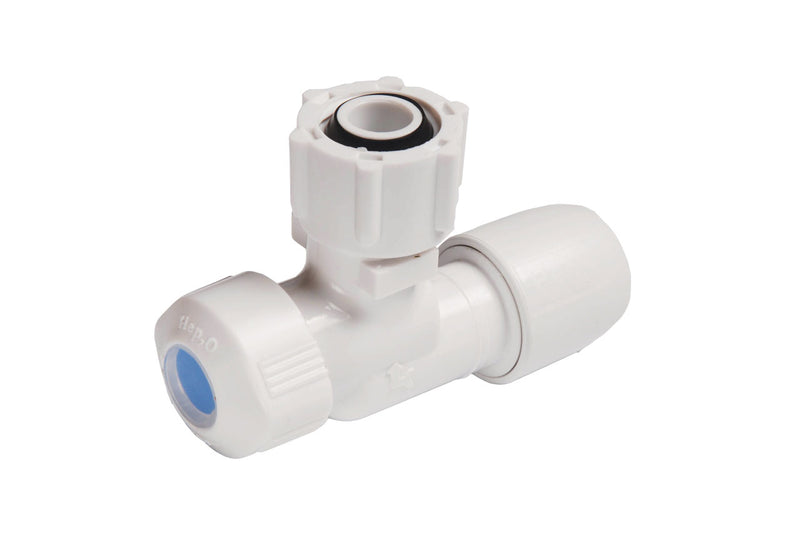 Wavin Hep2o 15mm x ½" Angled Service Valve - HX19/15W