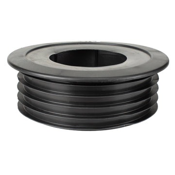 FlueSnug Flue Pipe Collar - 100mm Black - PSFLUEBK