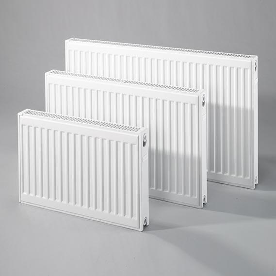 K-Rad Kompact 600mm x 400mm Type 22 Double Convector Compact Radiator - Kent Plumbing Supplies