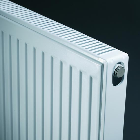 K-Rad Kompact 600mm x 1200mm Type 22 Double Convector Compact Radiator - Kent Plumbing Supplies