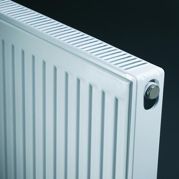 K-Rad Kompact 500mm x 400mm Type 22 Double Convector Compact Radiator - Kent Plumbing Supplies