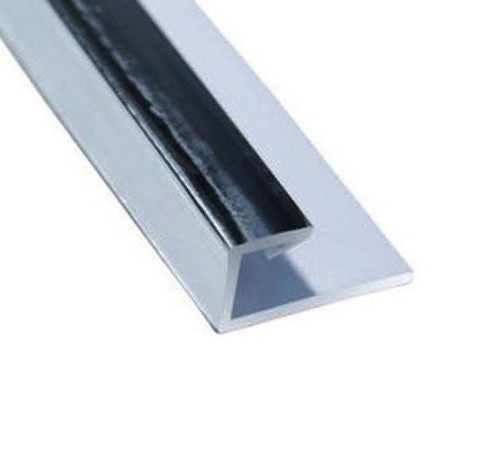 K-Vit PVC Wall Panel Trim - End Cap ABS Chrome - Kent Plumbing Supplies
