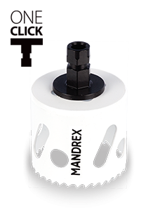 Mandrex MHSP1003B M42 6 Piece Holesaw Kit - 20-57mm