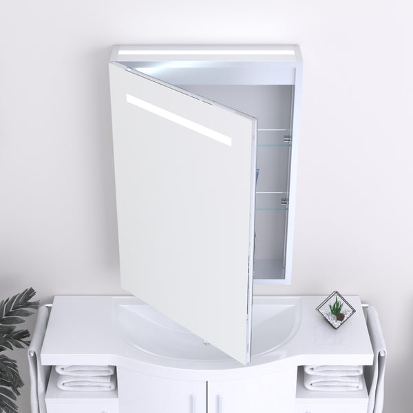 Kartell K-Vit Prism 700x500mm Mirror Cabinet