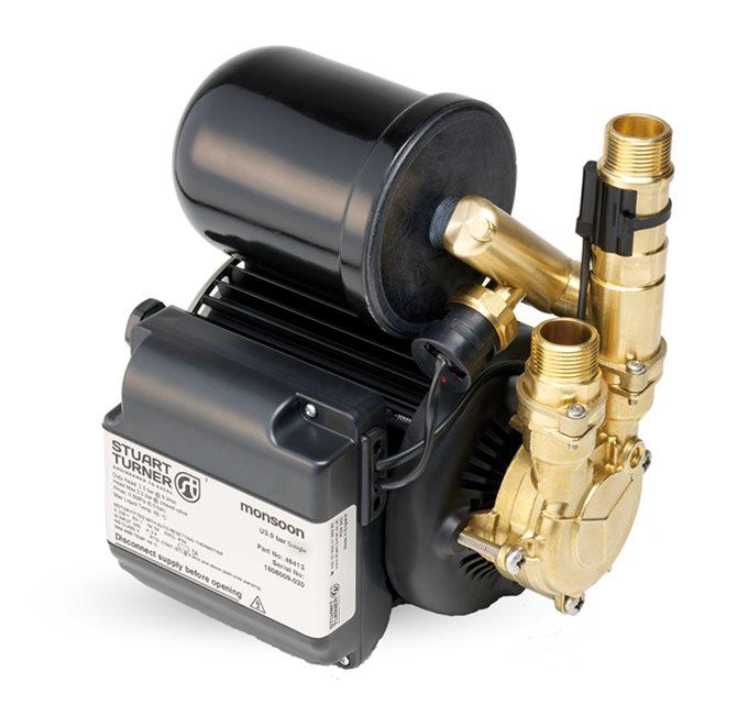 Stuart Turner Monsoon Universal 4.5 Bar Single Shower Pump - 46414