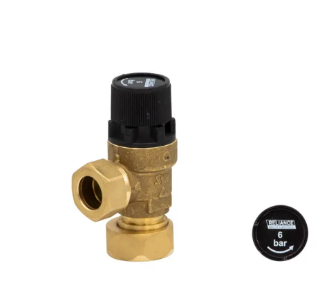 Reliance RWC 6 Bar Pressure Relief Valve - PREL355009 KBS012
