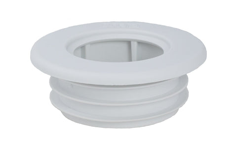 PipeSnug Waste Pipe Collar - 32mm White (2 PACK) - PS32WH2PKSF