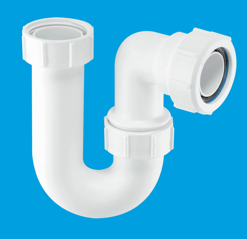 McAlpine SC10 Seal Tubular Swivel P-Trap 1.1/2"x 3" - Kent Plumbing Supplies