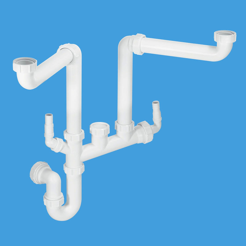 McAlpine SSK2 Spacesaver Sink Kit - Kent Plumbing Supplies