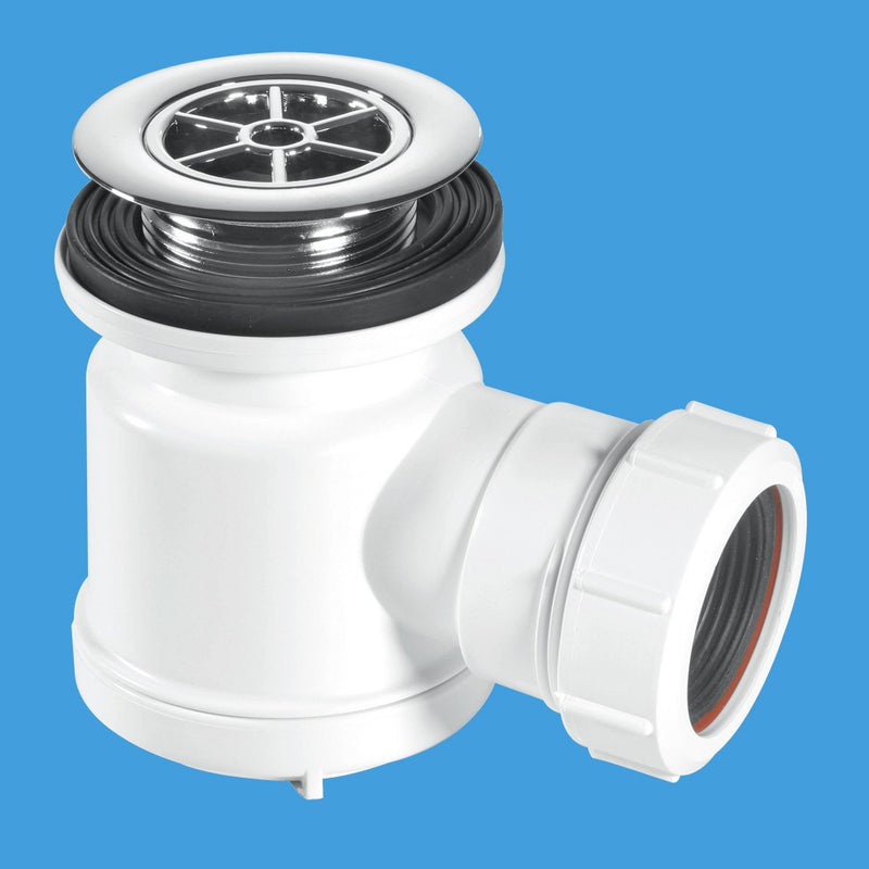 McAlpine STW3-R Seal Shower Trap Plus Waste 1.1/2" x 19mm - Kent Plumbing Supplies
