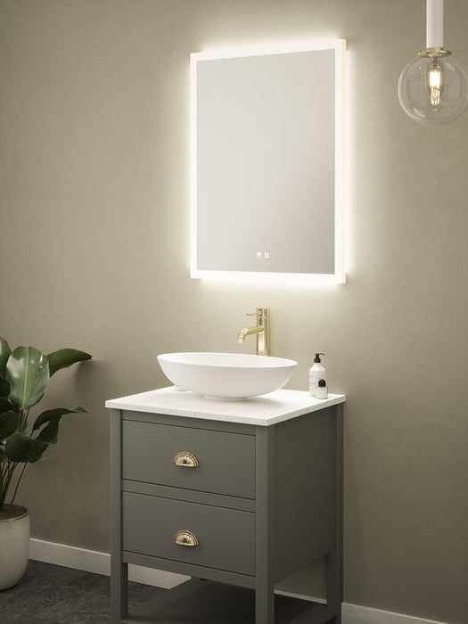 Sycamore Milton 600x800mm Tuneable LED Mirror With Demister - SY9007